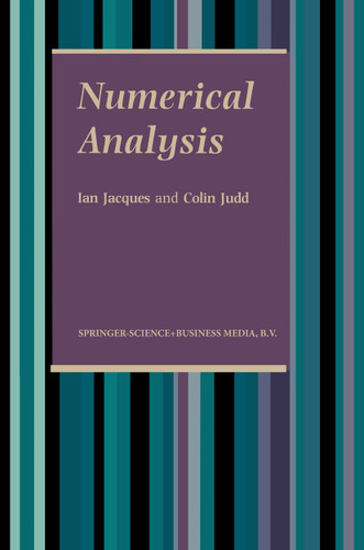 Numerical Analysis book cover by I. Jacques