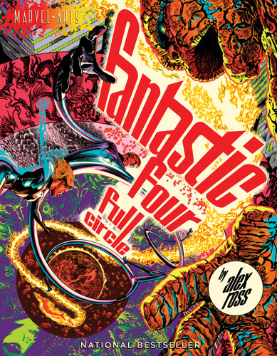 Fantastic Four: Full Circle: A Graphic Novel (Marvel Arts) book cover by Alex Ross