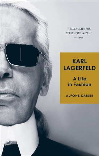 Karl Lagerfeld: A Life in Fashion book cover by Alfons Kaiser