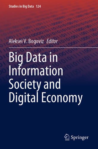 Big Data in Information Society and Digital Economy (Studies in Big Data #124) book cover by 