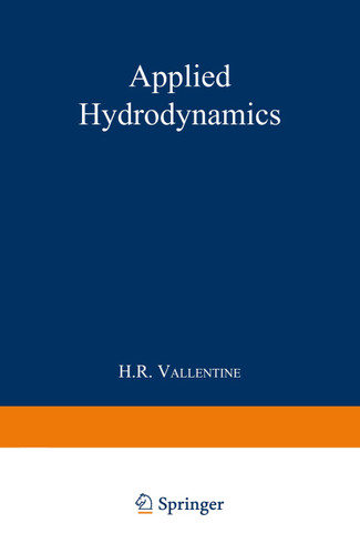 Applied Hydrodynamics book cover by H. R. Vallentine