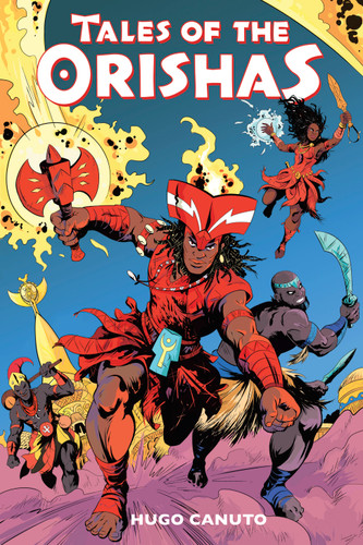 Tales of the Orishas: A Graphic Novel book cover by Hugo Canuto