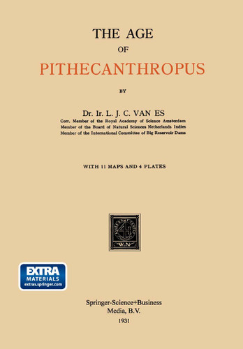 The Age of Pithecanthropus book cover by Louis Jean Chrétien van Es