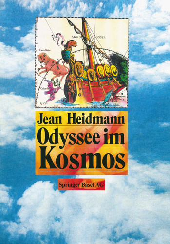 Odyssee im Kosmos book cover by HEIDMANN