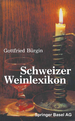 Schweizer Weinlexikon book cover by BÜRGIN