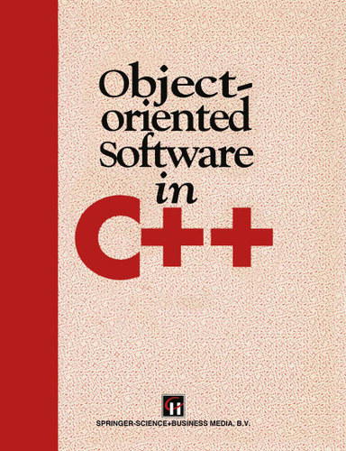 Object-Oriented Software in C++ book cover by Michael A. Smith