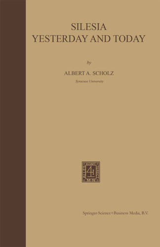 Silesia Yesterday and Today book cover by Christian Scholz