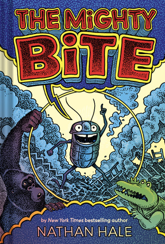 The Mighty Bite: A Graphic Novel (The Mighty Bite #1) book cover by Nathan Hale