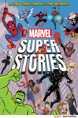 Marvel Super Stories (Book One): All-New Comics from All-Star Cartoonists (Marvel Super Stories) book cover by Marvel Marvel Entertainment