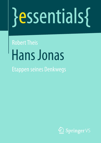 Hans Jonas: Etappen seines Denkwegs (essentials) book cover by Robert Theis