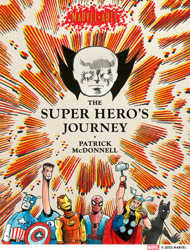 The Super Hero’s Journey (Marvel Arts) book cover by Patrick McDonnell, Marvel Marvel Entertainment