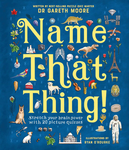Name That Thing!: Stretch Your Brain Power with 20 Picture Quizzes book cover by Gareth Moore