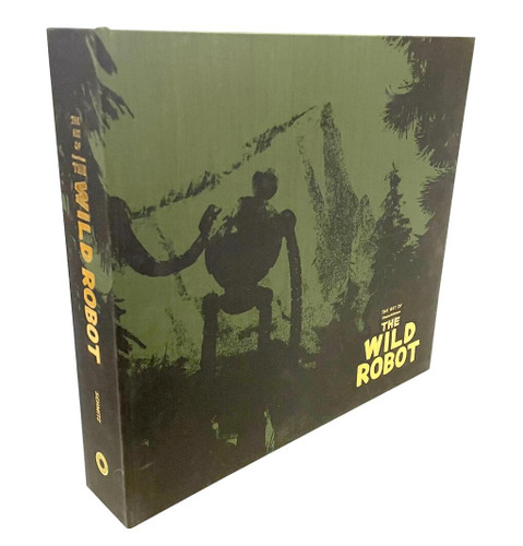 The Art of DreamWorks The Wild Robot (Deluxe Edition) (The Art of DreamWorks Animation) book cover by Jerry Schmitz