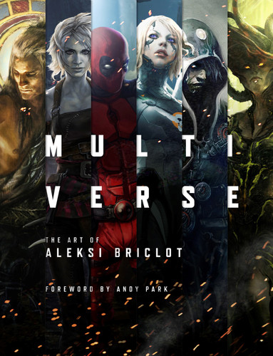 Multiverse: The Art of Aleksi Briclot book cover by Aleksi Briclot