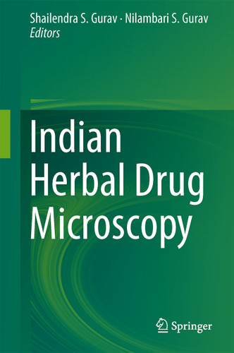 Indian Herbal Drug Microscopy book cover by 