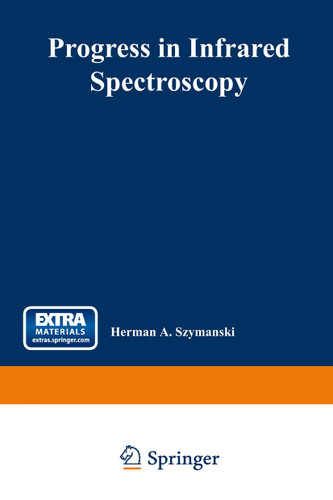 Progress in Infrared Spectroscopy: Volume 1 book cover by NA Infrared Spectroscopy Institute