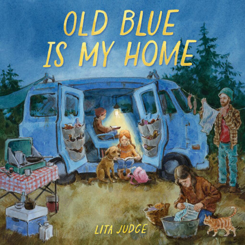 Old Blue Is My Home: A Picture Book book cover by Lita Judge