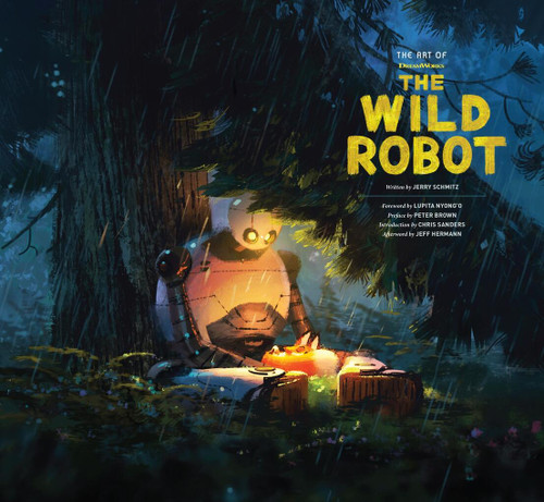 The Art of DreamWorks The Wild Robot (The Art of DreamWorks Animation) book cover by Jerry Schmitz