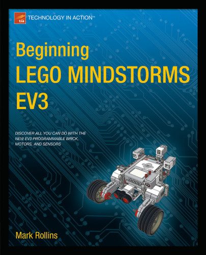 Beginning LEGO MINDSTORMS EV3 book cover by Mark Rollins