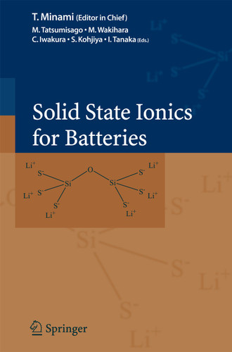 Solid State Ionics for Batteries book cover by 