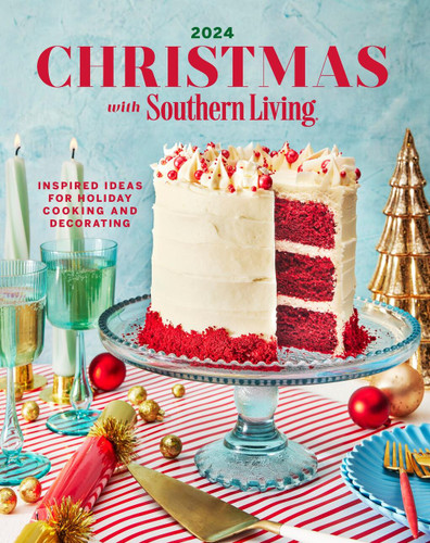 Christmas with Southern Living 2024 book cover by Editors of Southern Living
