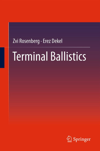 Terminal Ballistics book cover by Zvi Rosenberg, Erez Dekel