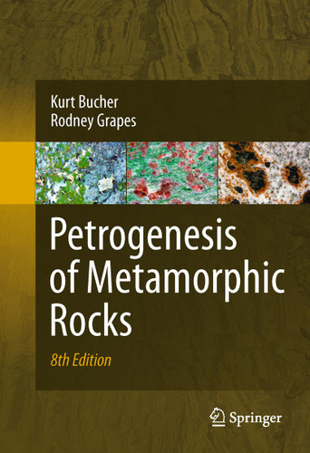 Petrogenesis of Metamorphic Rocks book cover by Kurt Bucher, Rodney Grapes