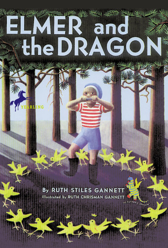 Elmer and the Dragon (My Father's Dragon) book cover by Ruth Stiles Gannett