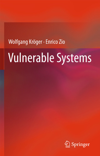 Vulnerable Systems book cover by Wolfgang Kröger, Enrico Zio