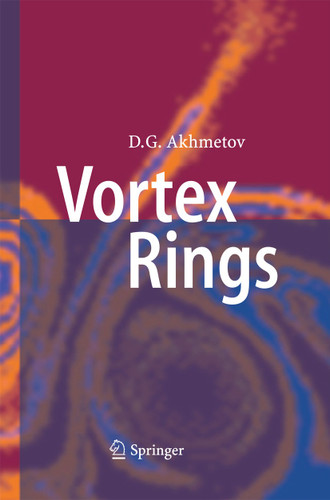 Vortex Rings book cover by D. G. Akhmetov