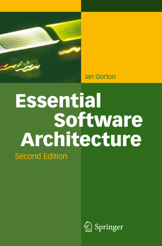 Essential Software Architecture book cover by Ian Gorton