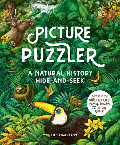 Picture Puzzler: A Natural History Hide-and-Seek book cover by Rachel Williams