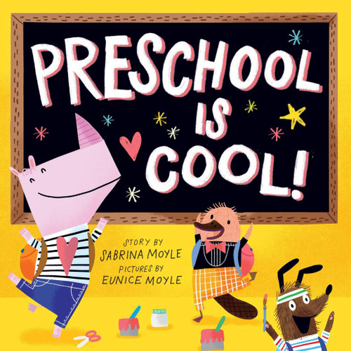 Preschool Is Cool! (A Hello!Lucky Book): A Board Book (A Hello!Lucky Book) book cover by Sabrina Moyle, Hello!Lucky