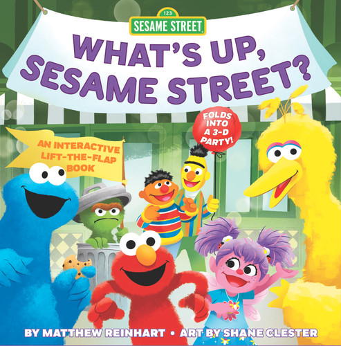 What’s Up, Sesame Street? (A Pop Magic Book): Folds into a 3-D Party! (Pop Magic) book cover by Matthew Reinhart