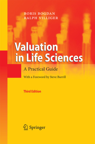 Valuation in Life Sciences: A Practical Guide book cover by Boris Bogdan, Ralph Villiger