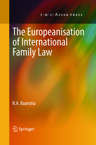 The Europeanisation of International Family Law book cover by N. A. Baarsma