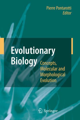 Evolutionary Biology - Concepts, Molecular and Morphological Evolution book cover by 