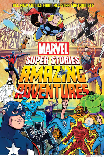Amazing Adventures (Marvel Super Stories Book #2) (Marvel Super Stories) book cover by Marvel Marvel Entertainment
