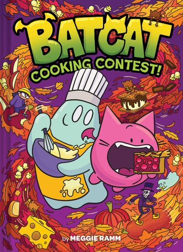 Cooking Contest! (Batcat Book #3): A Graphic Novel (Batcat) book cover by Meggie Ramm