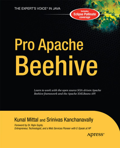 Pro Apache Beehive book cover by Srinivas Kanchanavally, Kunal Mittal
