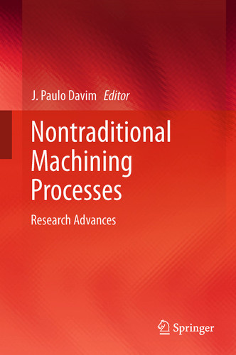 Nontraditional Machining Processes: Research Advances book cover by 