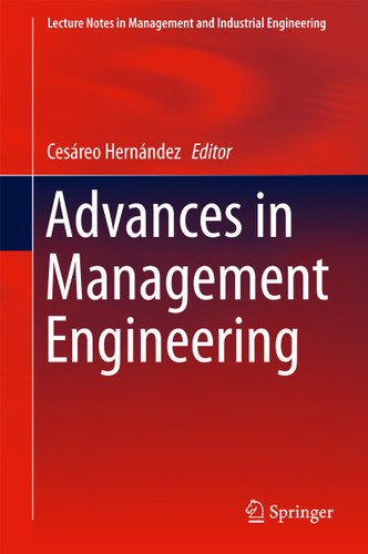Advances in Management Engineering (Lecture Notes in Management and Industrial Engineering) book cover by 