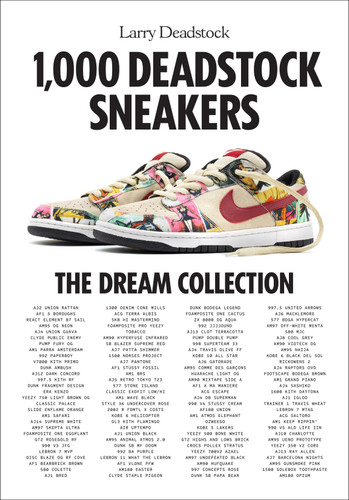 1,000 Deadstock Sneakers: The Dream Collection book cover by Larry Deadstock