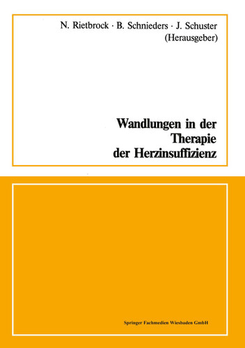 Wandlungen in der Therapie der Herzinsuffizienz book cover by Norbert Rietbrock