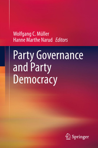 Party Governance and Party Democracy book cover by 