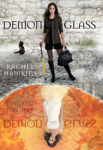 Demonglass (A Hex Hall Novel #2) book cover by Rachel Hawkins