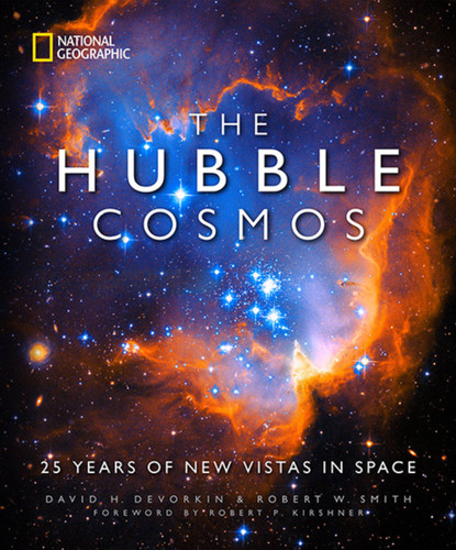 The Hubble Cosmos: 25 Years of New Vistas in Space book cover by David H. Devorkin, Robert Smith