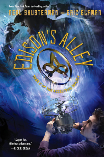 Edison's Alley (The Accelerati Trilogy #2) book cover by Eric Elfman, Neal Shusterman