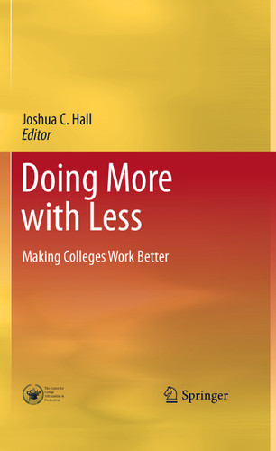 Doing More with Less: Making Colleges Work Better book cover by 