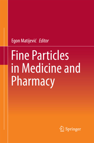 Fine Particles in Medicine and Pharmacy book cover by 